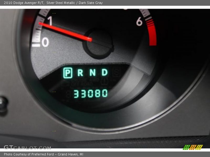 Silver Steel Metallic / Dark Slate Gray 2010 Dodge Avenger R/T