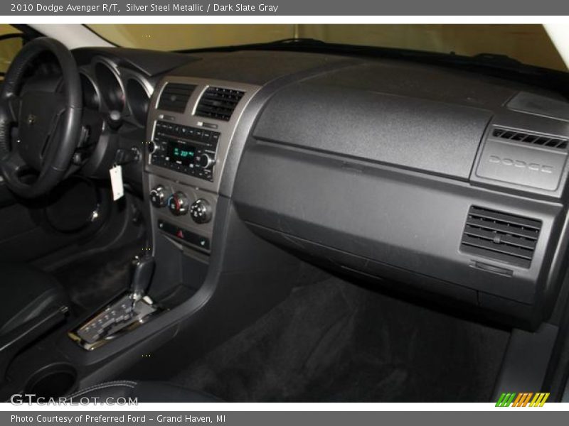 Silver Steel Metallic / Dark Slate Gray 2010 Dodge Avenger R/T