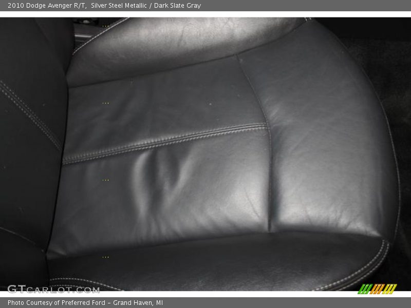 Silver Steel Metallic / Dark Slate Gray 2010 Dodge Avenger R/T