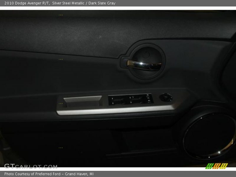 Silver Steel Metallic / Dark Slate Gray 2010 Dodge Avenger R/T
