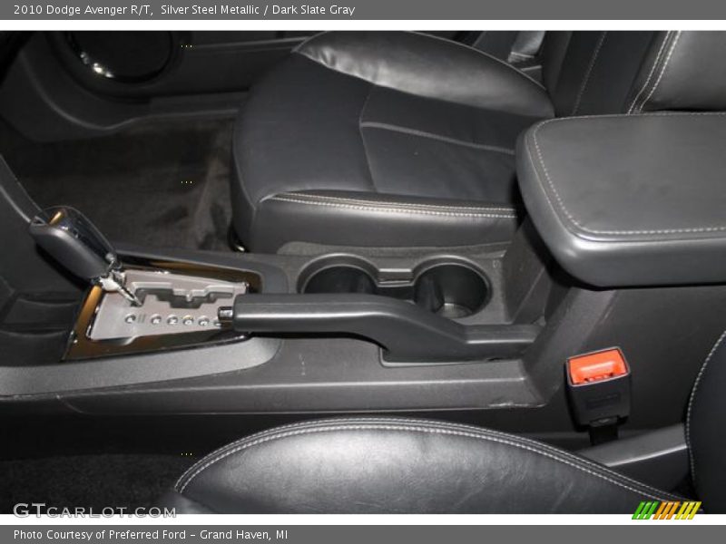 Silver Steel Metallic / Dark Slate Gray 2010 Dodge Avenger R/T