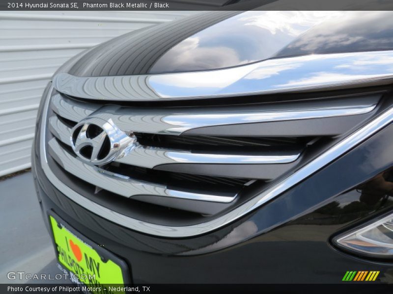 Phantom Black Metallic / Black 2014 Hyundai Sonata SE