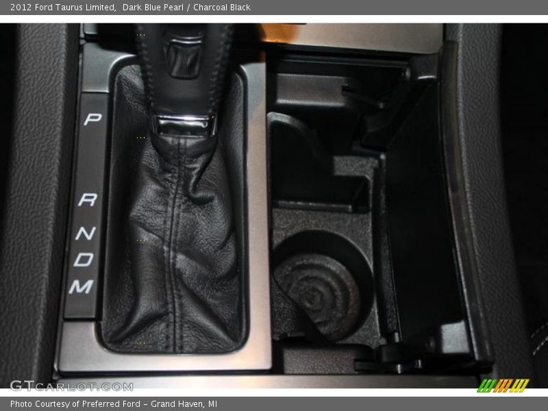 Dark Blue Pearl / Charcoal Black 2012 Ford Taurus Limited