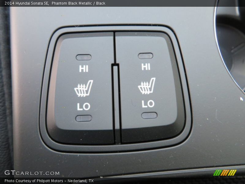 Phantom Black Metallic / Black 2014 Hyundai Sonata SE