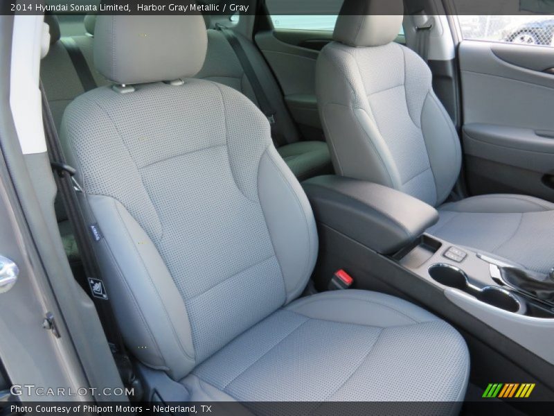 Front Seat of 2014 Sonata Limited