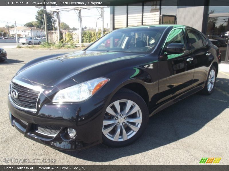 Black Obsidian / Graphite 2011 Infiniti M 37x AWD Sedan