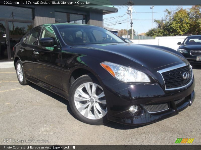 Black Obsidian / Graphite 2011 Infiniti M 37x AWD Sedan