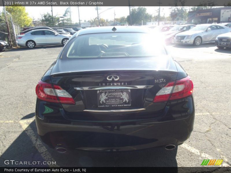 Black Obsidian / Graphite 2011 Infiniti M 37x AWD Sedan