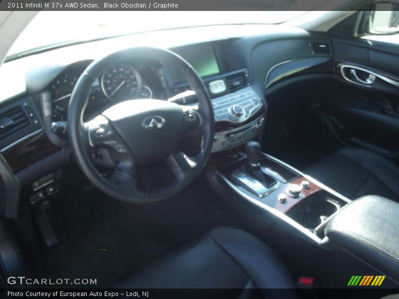 Black Obsidian / Graphite 2011 Infiniti M 37x AWD Sedan