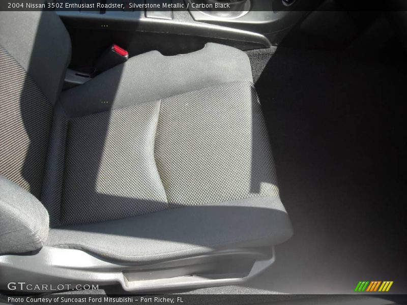 Silverstone Metallic / Carbon Black 2004 Nissan 350Z Enthusiast Roadster