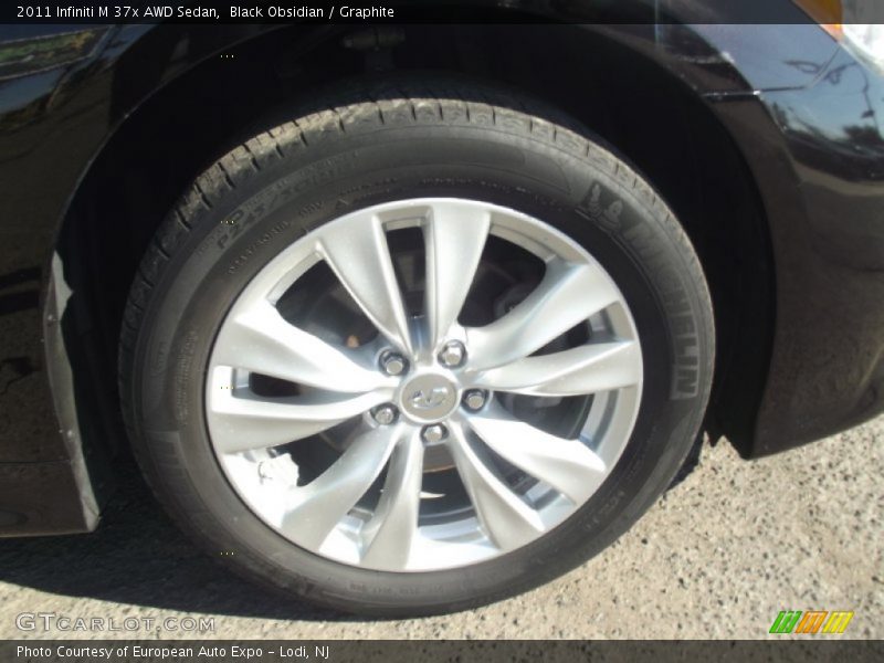 Black Obsidian / Graphite 2011 Infiniti M 37x AWD Sedan