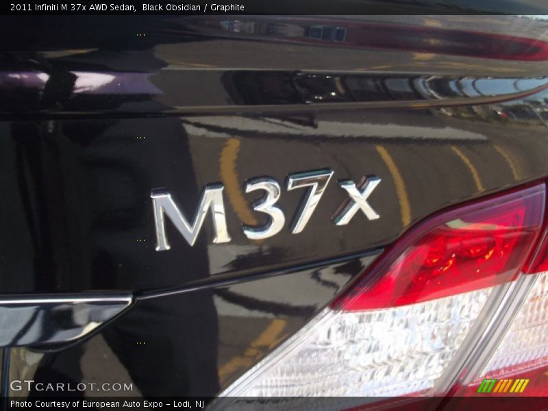 Black Obsidian / Graphite 2011 Infiniti M 37x AWD Sedan