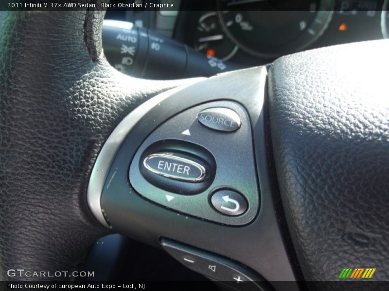 Black Obsidian / Graphite 2011 Infiniti M 37x AWD Sedan
