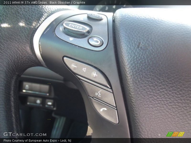 Black Obsidian / Graphite 2011 Infiniti M 37x AWD Sedan