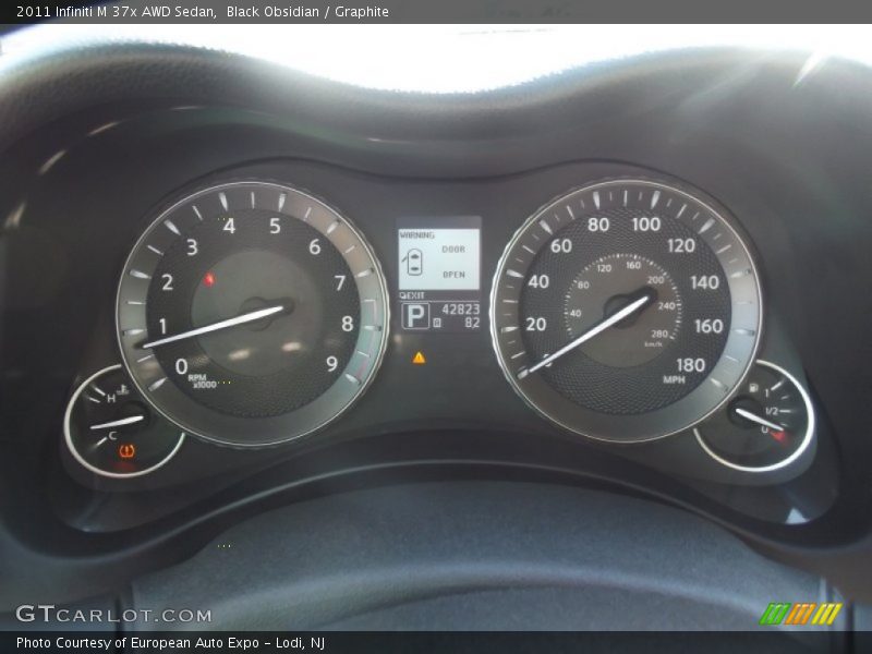 Black Obsidian / Graphite 2011 Infiniti M 37x AWD Sedan