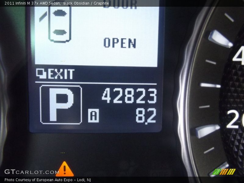 Black Obsidian / Graphite 2011 Infiniti M 37x AWD Sedan