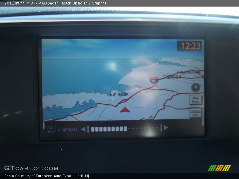 Black Obsidian / Graphite 2011 Infiniti M 37x AWD Sedan