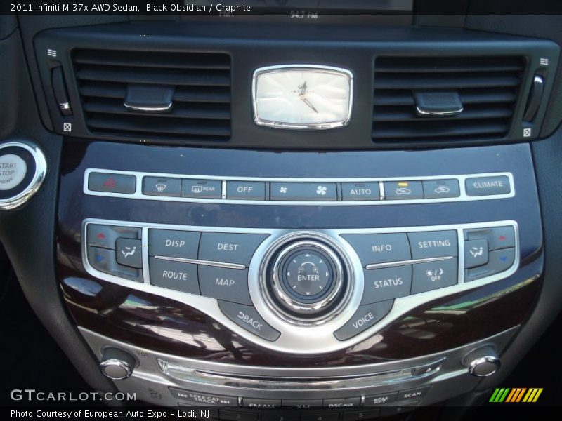 Black Obsidian / Graphite 2011 Infiniti M 37x AWD Sedan