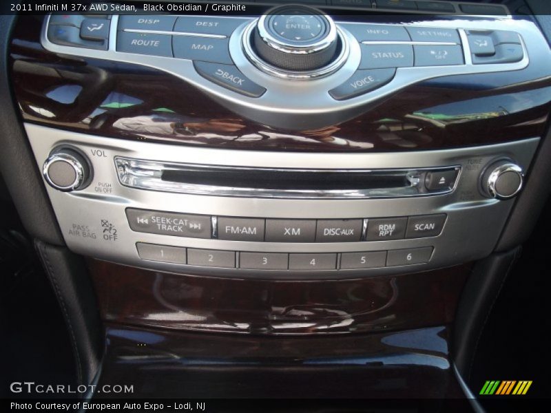 Black Obsidian / Graphite 2011 Infiniti M 37x AWD Sedan