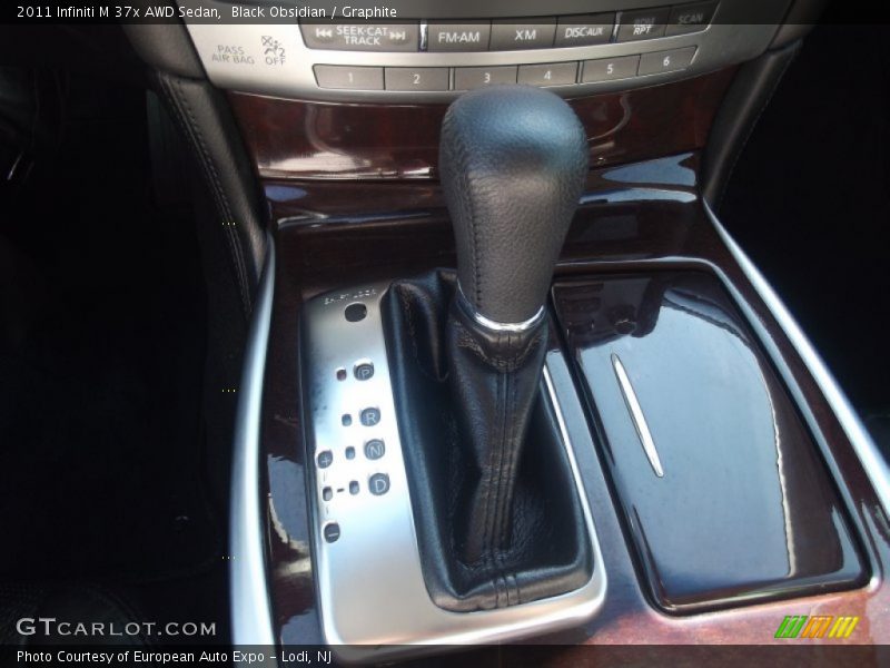 Black Obsidian / Graphite 2011 Infiniti M 37x AWD Sedan