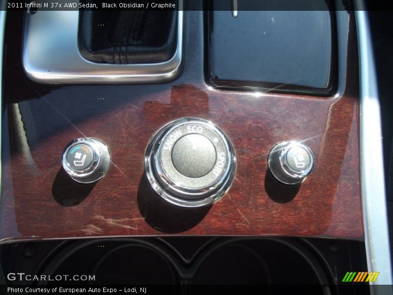 Black Obsidian / Graphite 2011 Infiniti M 37x AWD Sedan
