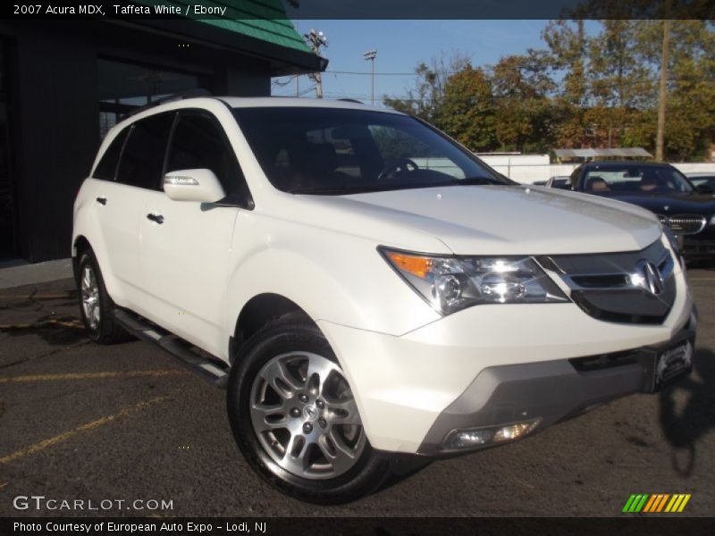 Taffeta White / Ebony 2007 Acura MDX