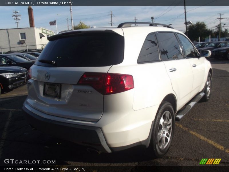 Taffeta White / Ebony 2007 Acura MDX