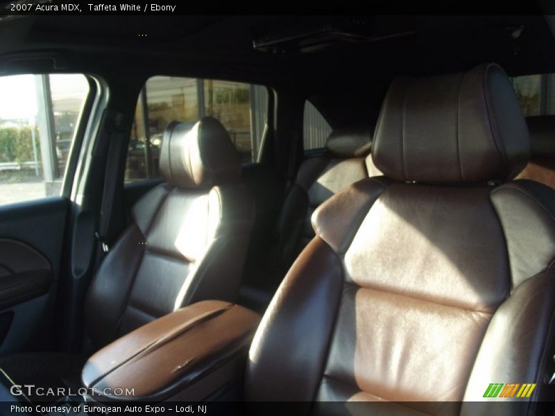 Taffeta White / Ebony 2007 Acura MDX