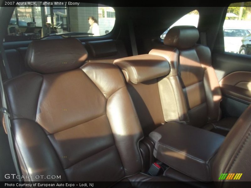 Taffeta White / Ebony 2007 Acura MDX