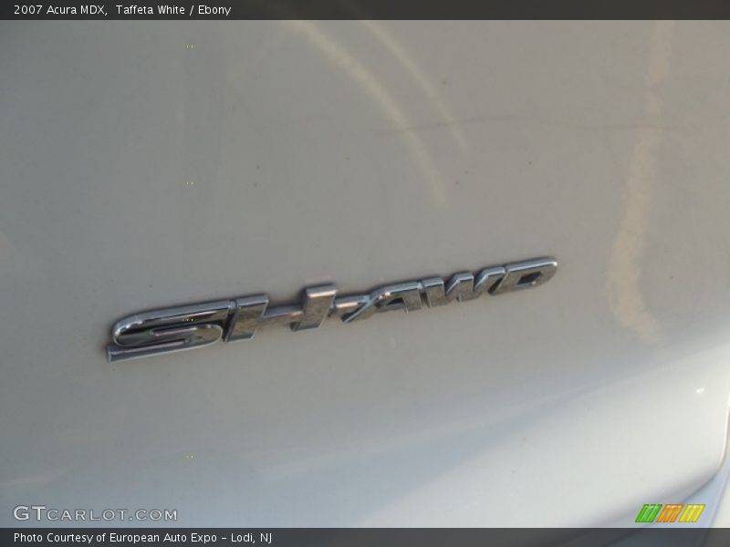 Taffeta White / Ebony 2007 Acura MDX