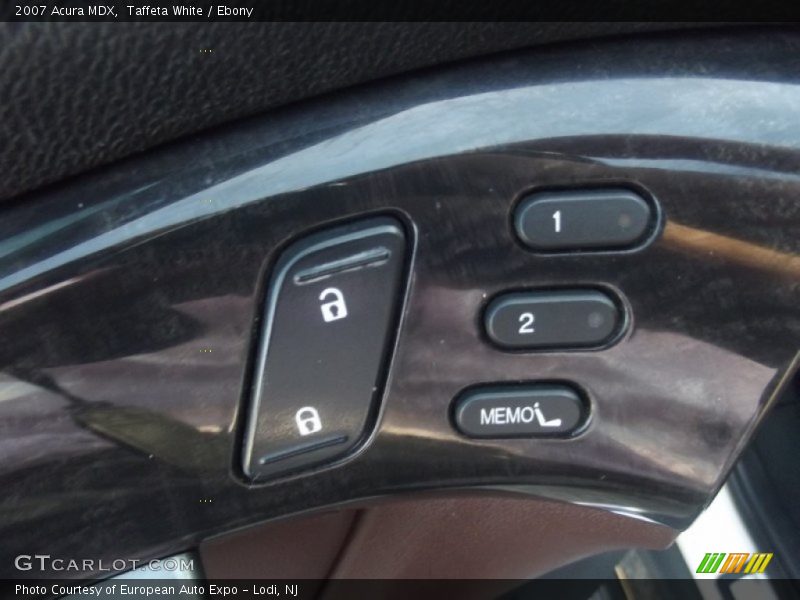 Taffeta White / Ebony 2007 Acura MDX