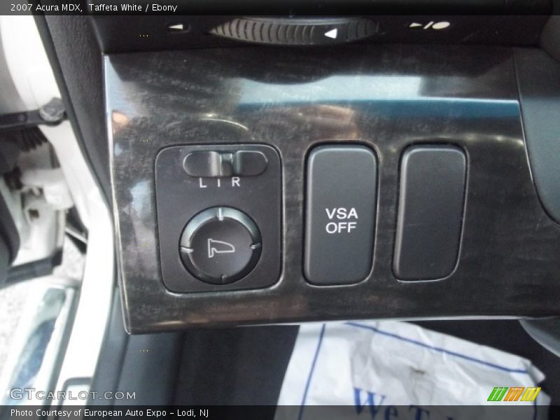 Taffeta White / Ebony 2007 Acura MDX