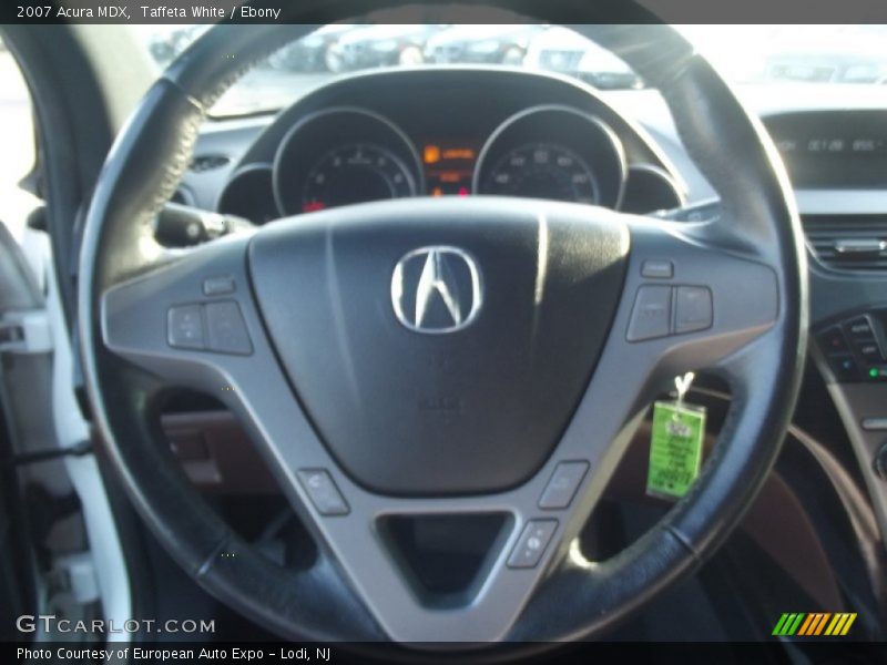 Taffeta White / Ebony 2007 Acura MDX