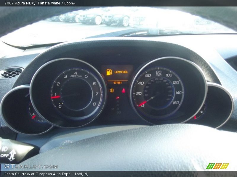 Taffeta White / Ebony 2007 Acura MDX