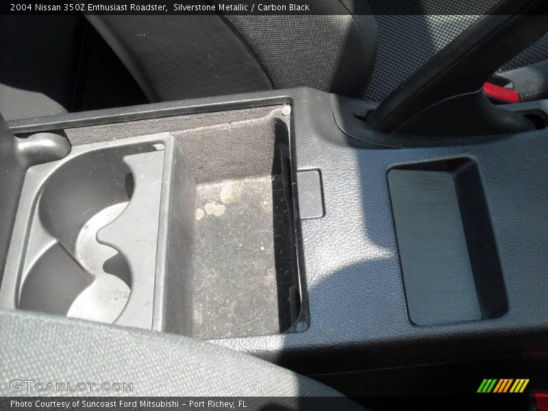 Silverstone Metallic / Carbon Black 2004 Nissan 350Z Enthusiast Roadster