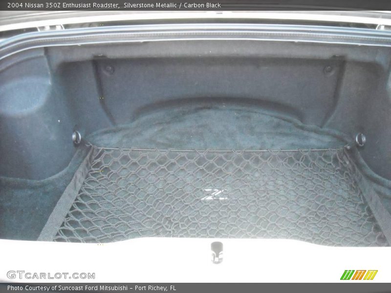 Silverstone Metallic / Carbon Black 2004 Nissan 350Z Enthusiast Roadster
