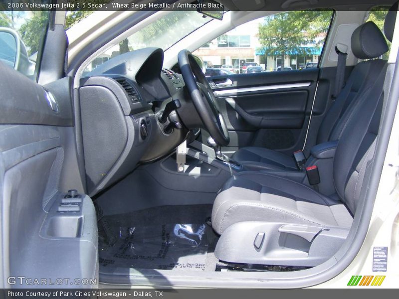 Wheat Beige Metallic / Anthracite Black 2006 Volkswagen Jetta 2.5 Sedan