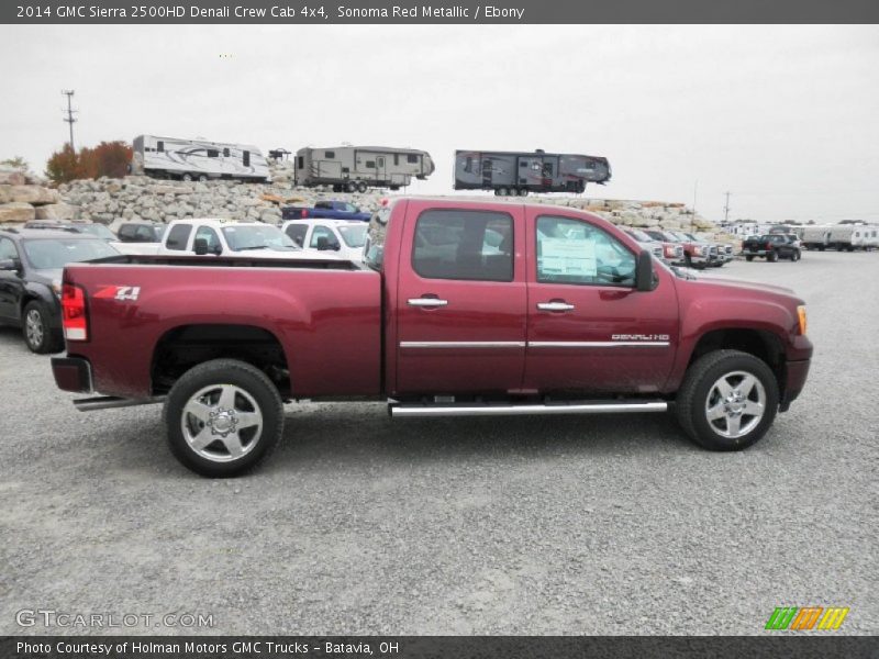 Sonoma Red Metallic / Ebony 2014 GMC Sierra 2500HD Denali Crew Cab 4x4
