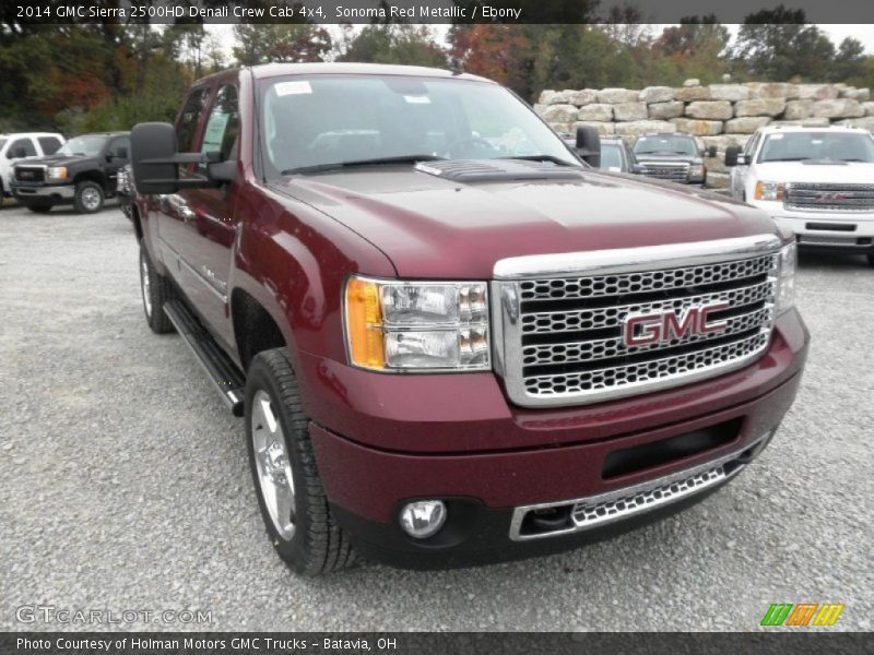  2014 Sierra 2500HD Denali Crew Cab 4x4 Sonoma Red Metallic