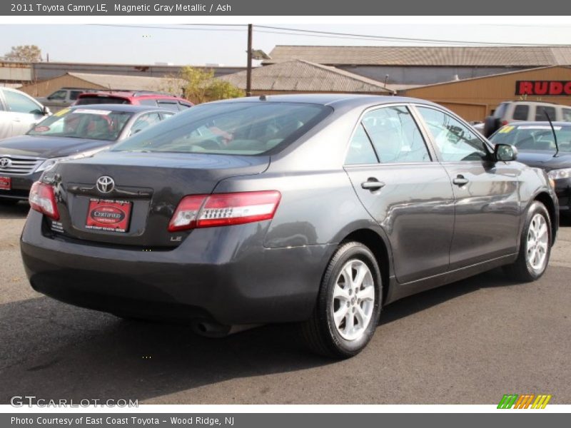 Magnetic Gray Metallic / Ash 2011 Toyota Camry LE