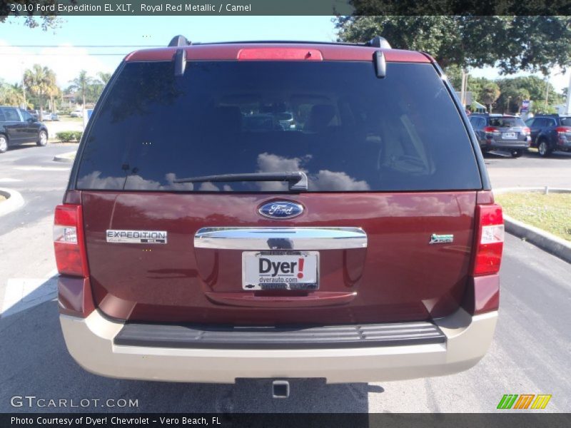 Royal Red Metallic / Camel 2010 Ford Expedition EL XLT
