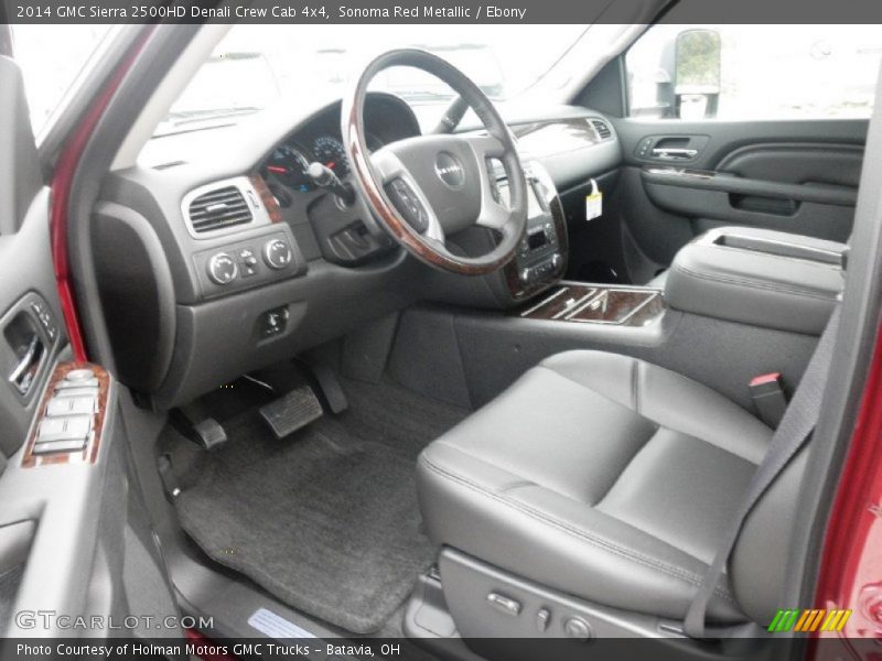  2014 Sierra 2500HD Denali Crew Cab 4x4 Ebony Interior