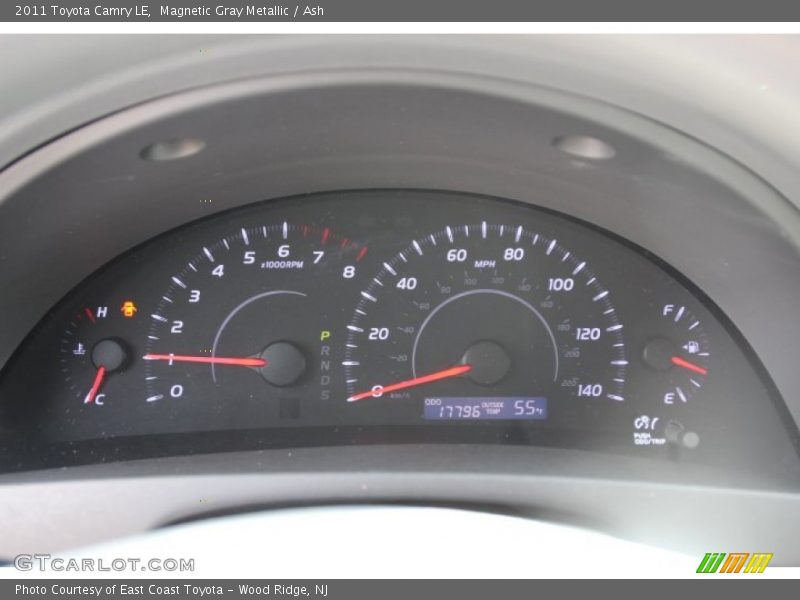 Magnetic Gray Metallic / Ash 2011 Toyota Camry LE