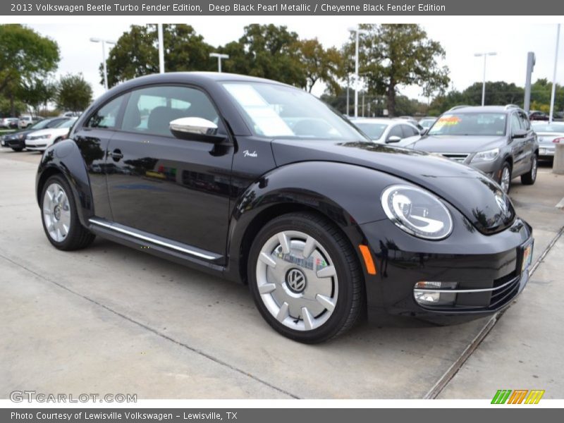 Deep Black Pearl Metallic / Cheyenne Black Fender Edition 2013 Volkswagen Beetle Turbo Fender Edition