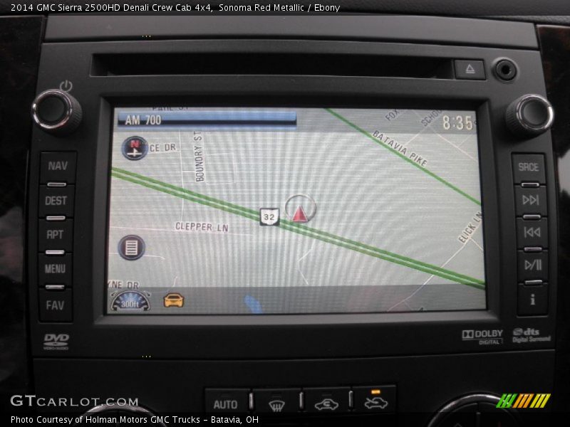 Sonoma Red Metallic / Ebony 2014 GMC Sierra 2500HD Denali Crew Cab 4x4