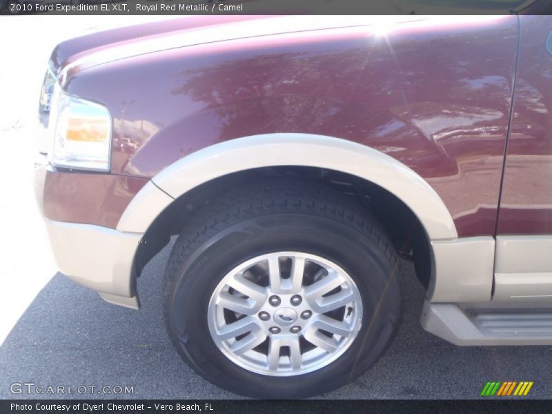 Royal Red Metallic / Camel 2010 Ford Expedition EL XLT