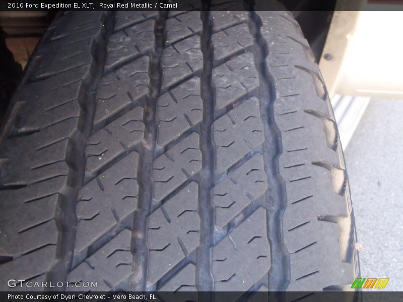 Royal Red Metallic / Camel 2010 Ford Expedition EL XLT