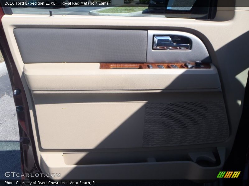 Royal Red Metallic / Camel 2010 Ford Expedition EL XLT