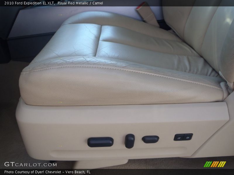 Royal Red Metallic / Camel 2010 Ford Expedition EL XLT