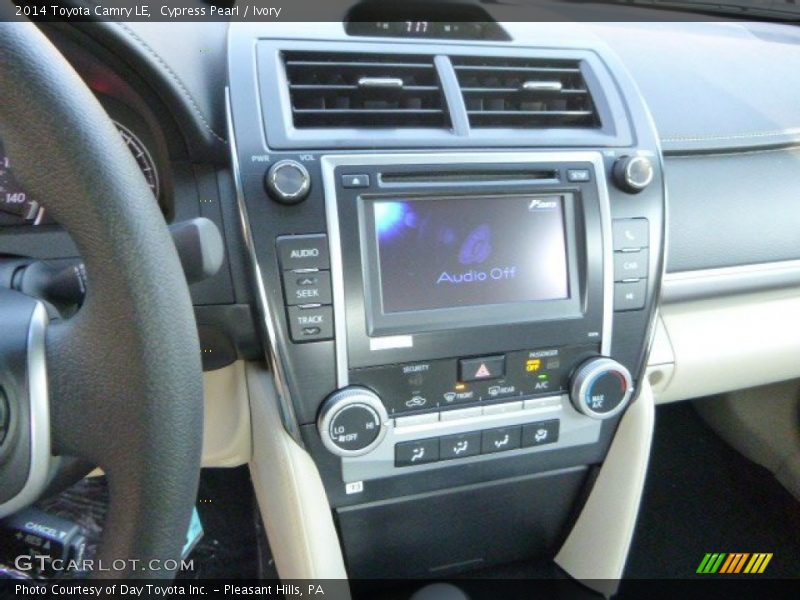 Cypress Pearl / Ivory 2014 Toyota Camry LE